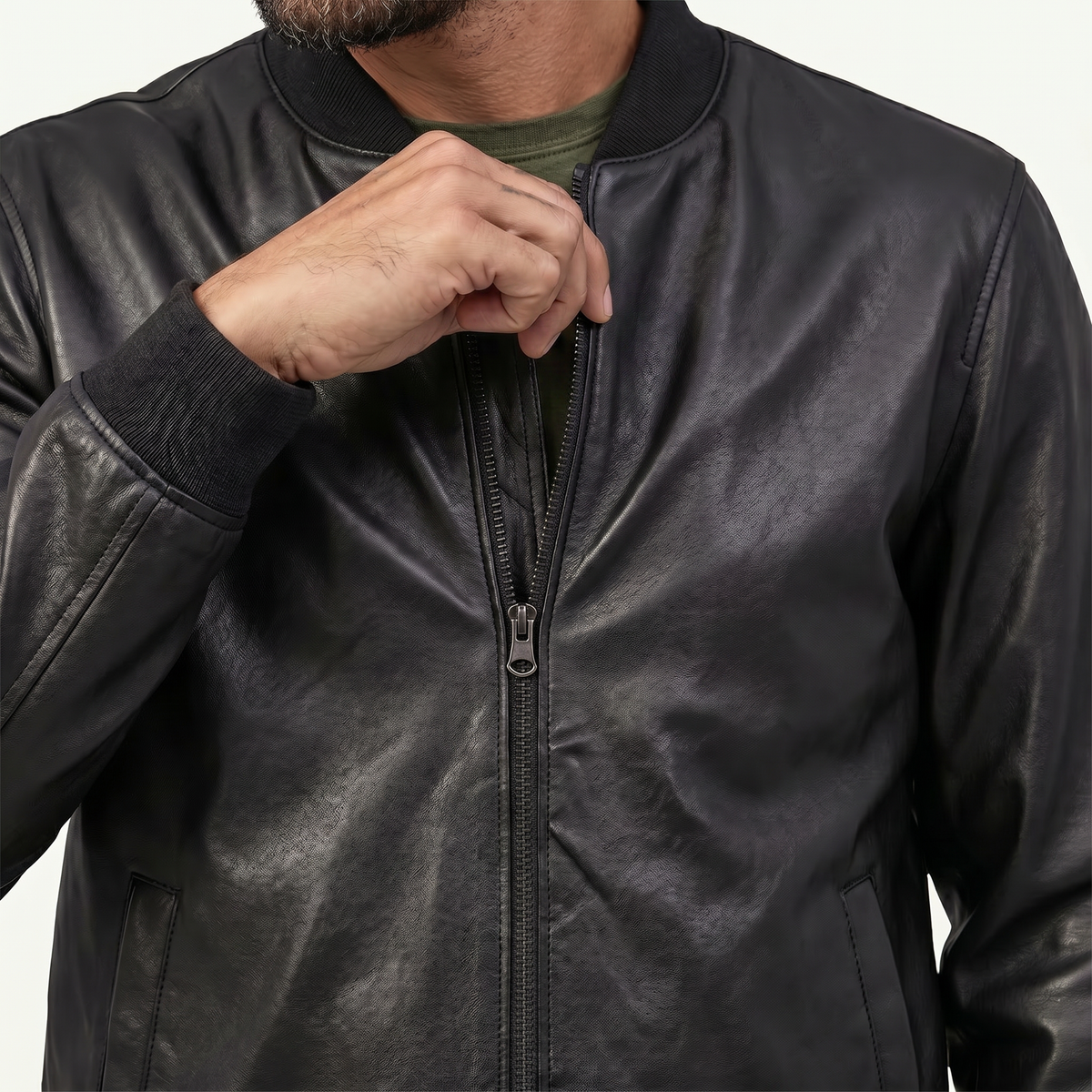 Vardyx® Core P4 Leather Bomber
