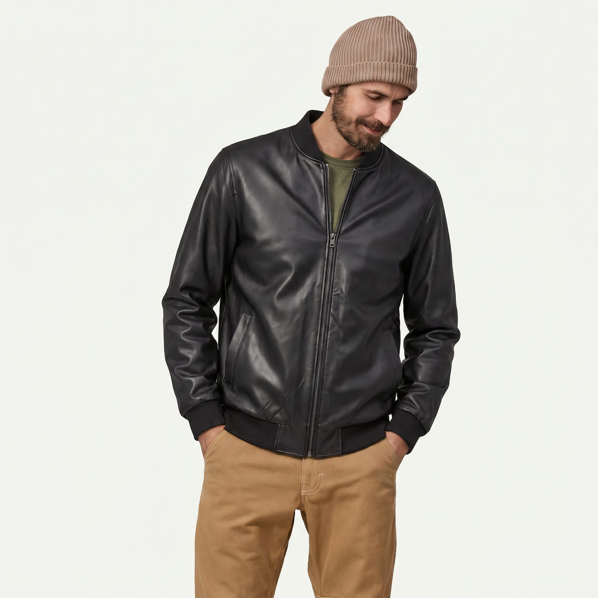 Vardyx® Core P4 Leather Bomber